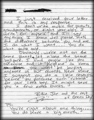 Lettre-réponce